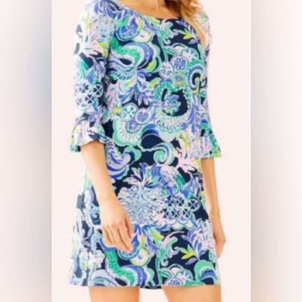 Lilly Pulitzer 3/4 Sleeve Dress XXS